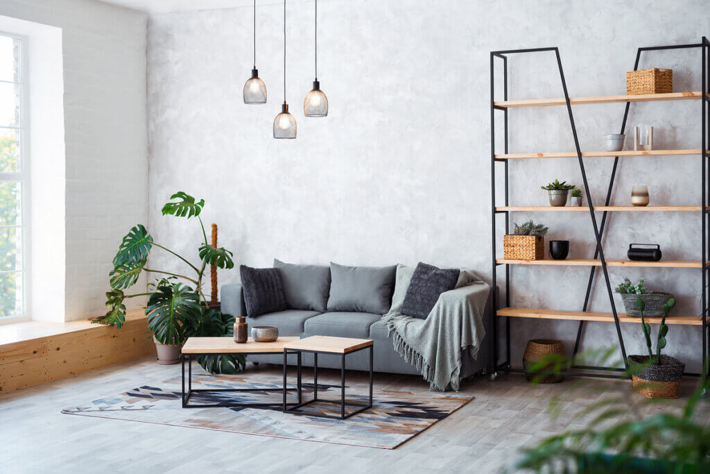 Ambientes bem iluminados são comuns na decoração contemporânea (Imagem: sergiophoto | Shutterstock)