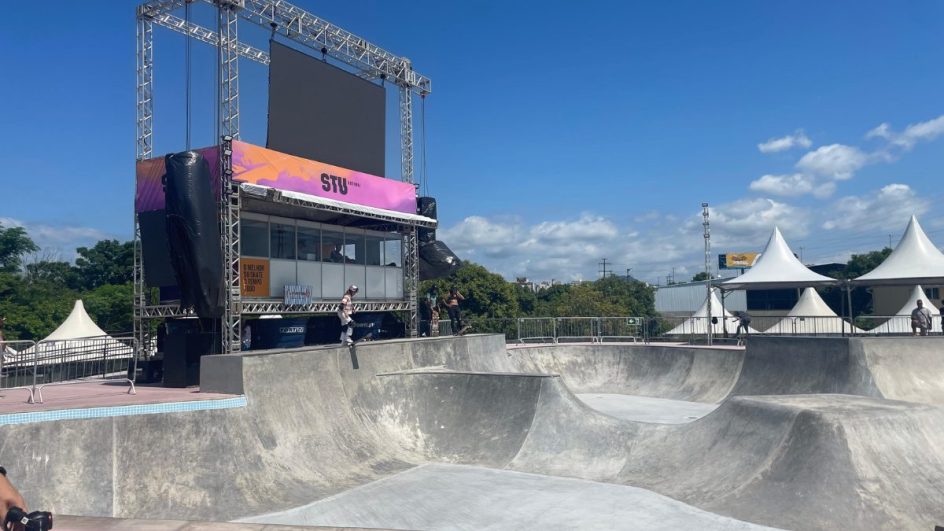 A nova pista do Abraão será sede da primeira etapa do STU 2024 (Foto: Lia Capella, NSC)