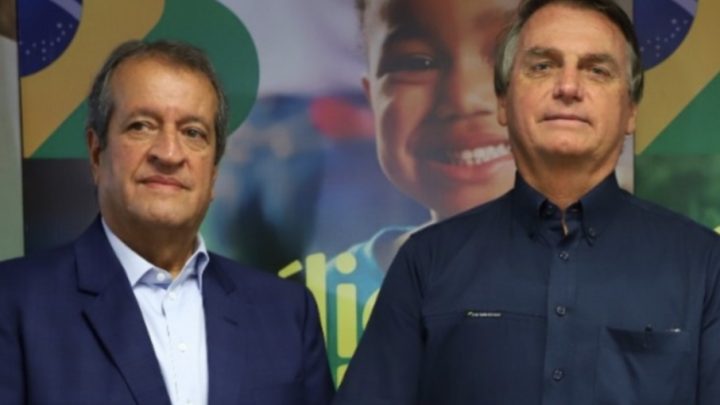 Valdemar Costa Neto e Jair Bolsonaro