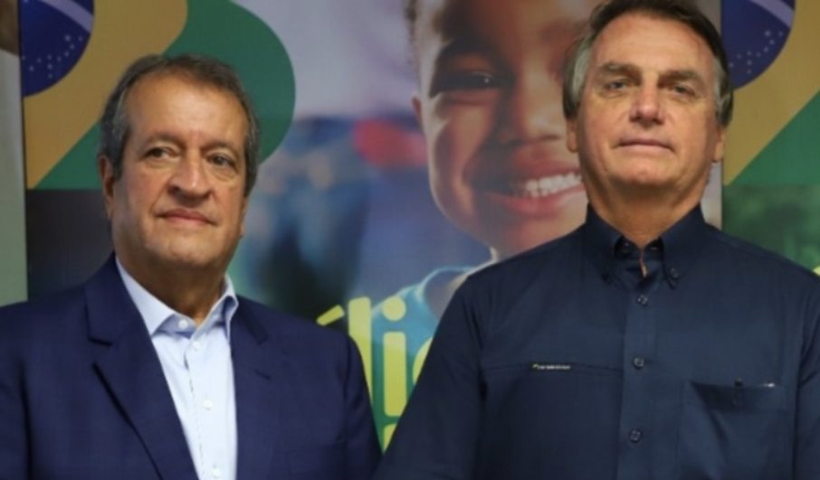 Valdemar Costa Neto e Jair Bolsonaro