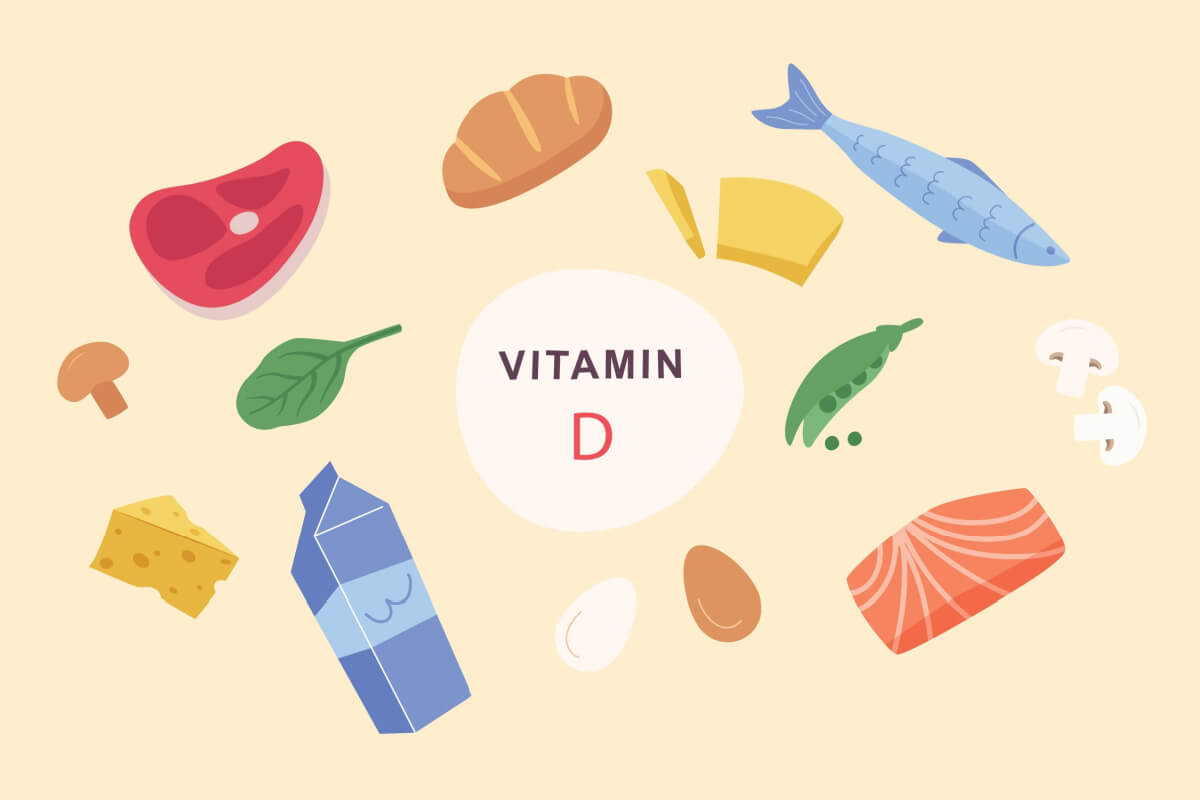 A vitamina D é fundamental para promover a saúde e prevenir complicações relacionadas à sua carência (Imagem: ina9 | Shutterstock)