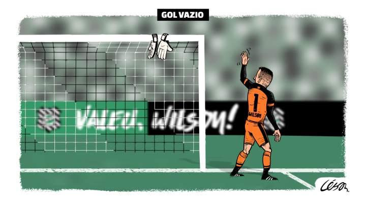 (Charge Wilson Figueirense: César Cartum)