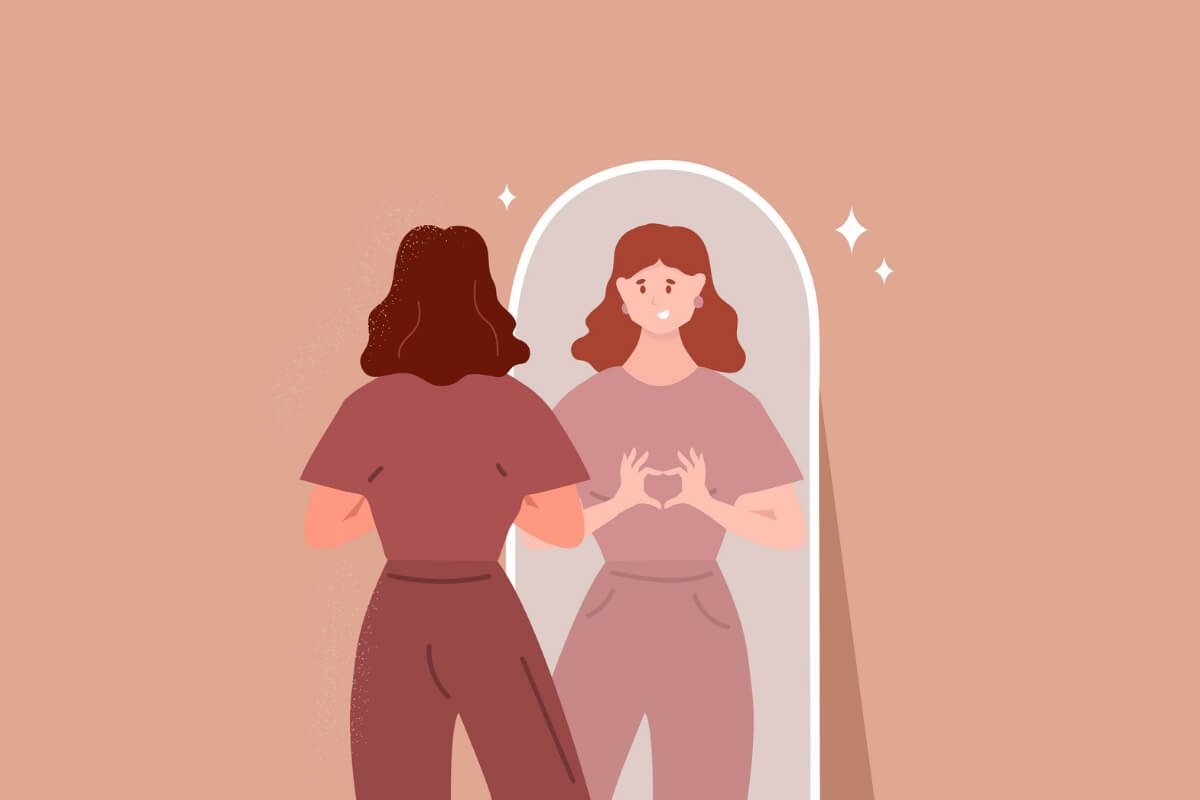 Refletir sobre os próprios interesses é uma das formas de se conectar com o eu interior (Imagem: yabluko_draws | Shutterstock)