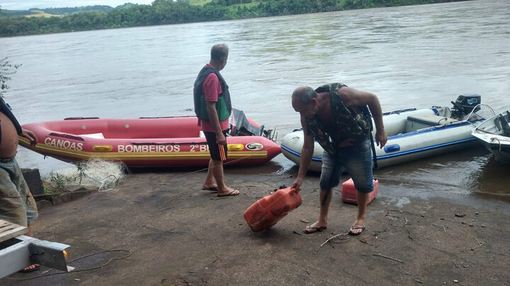 Buscas por jovem que desapareceu em rio no Oeste de SC são retomadas