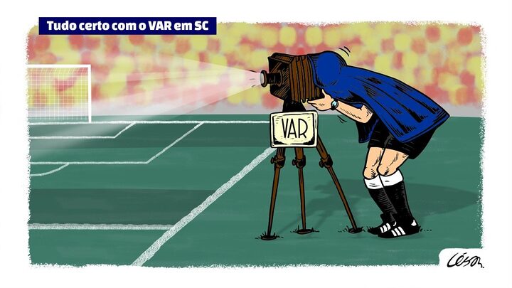 Tudo certo com o VAR em SC