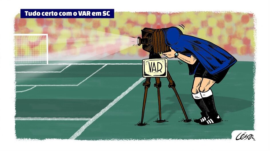 Tudo certo com o VAR em SC