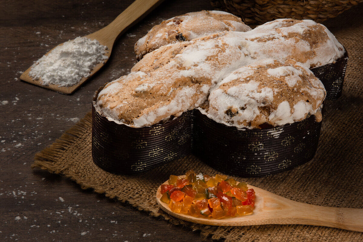 Colomba pascal tradicional (Imagem: Geraldo Betiol |  Shutterstock)