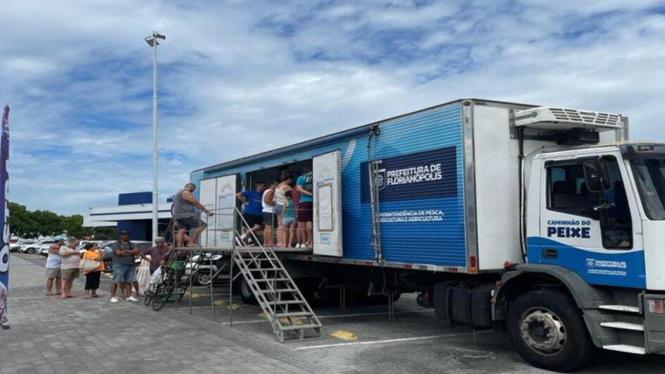 Confira a programação do Caminhão do Peixe em Florianópolis na pré Sexta-feira Santa