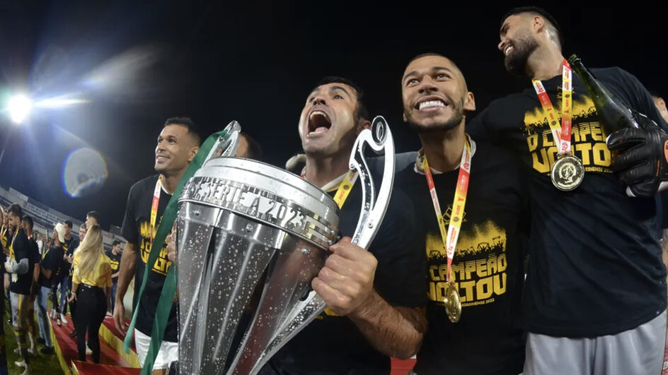 Criciúma e Brusque decidiram o Catarinense 2023 e o Tigre foi o campeão (Foto: Celso da Luz, Criciúma EC)