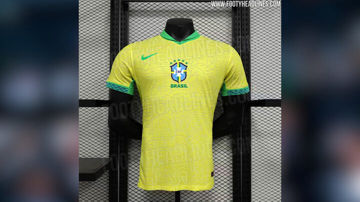 FOTOS_ Veja imagens da nova camisa da seleção brasileira