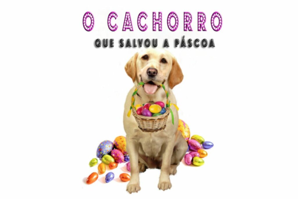 &ldquo;O Cachorro que Salvou a P&aacute;scoa&rdquo; narra as aventuras de um c&atilde;o que tenta impedir o roubo dos ovos de P&aacute;scoa (Imagem: Reprodu&ccedil;&atilde;o digital | Hybrid LLC)