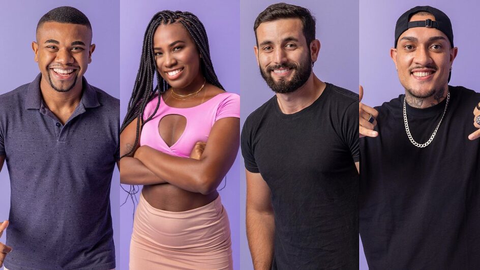 Davi, Leidy Elin, Matteus e MC Bin Laden formam o 14º paredão do BBB 24