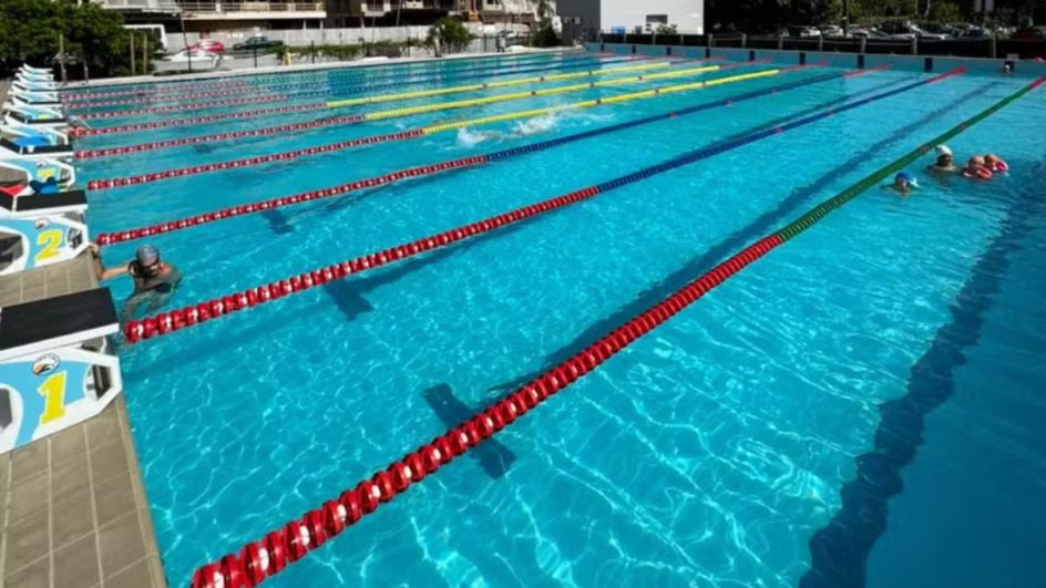Piscinas que receberá etapa do José Finckel (Foto: Divulgação)