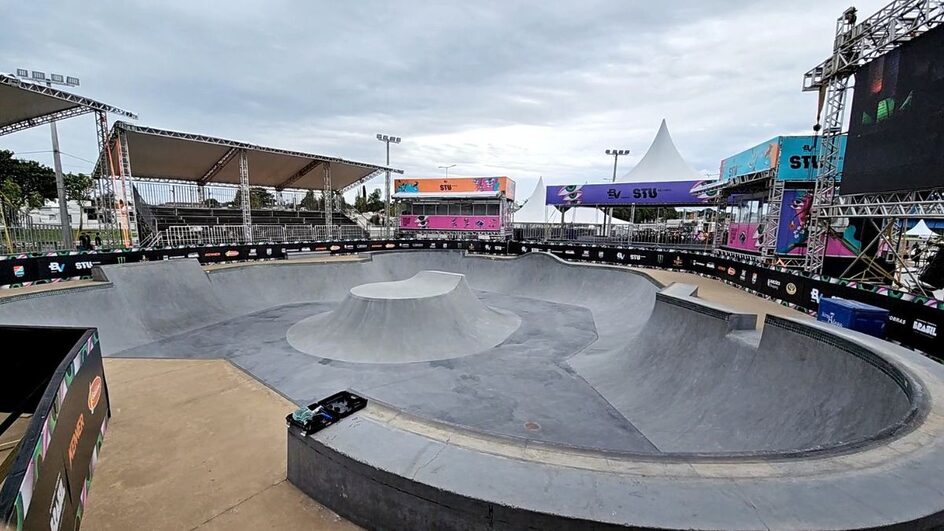 Pista STU em Criciúma (Foto: Prefeitura de Criciúma, Divulgação)