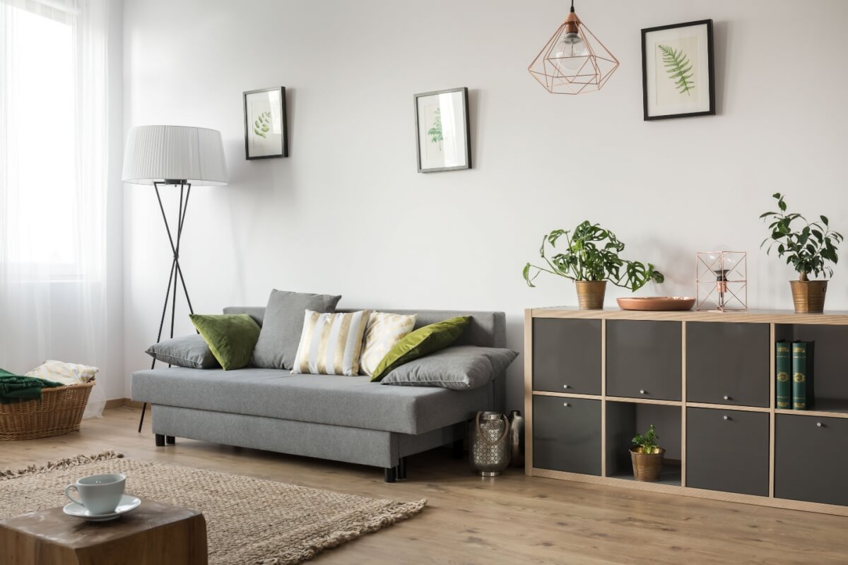 A sala de estar merece um cuidado especial com a decoração (Imagem: Ground Picture | Shutterstock)