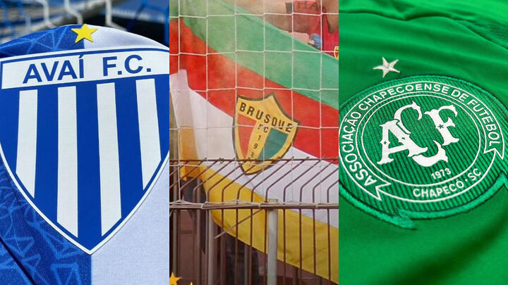 Série B do Brasileiro Conheça os primeiros adversários de Avaí, Brusque e Chapecoense