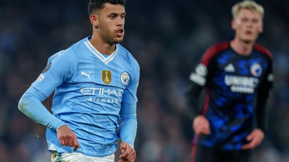 VÍDEO: jogador sofre lesão impressionante em partida da Champions League Manchester City Matheus Nunes