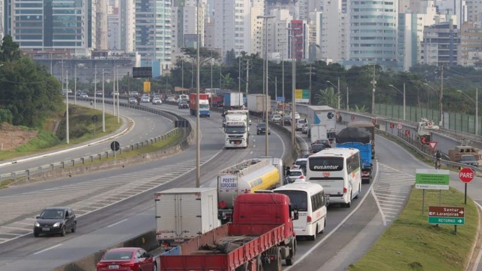 BR-101 em Balneário Camboriú