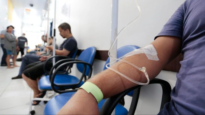 central hidratação dengue