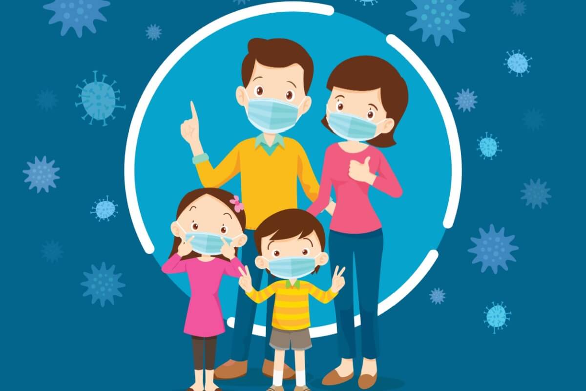 No outono, algumas doenças respiratórias são mais comuns (Imagem: Wat cartoon | Shutterstock)