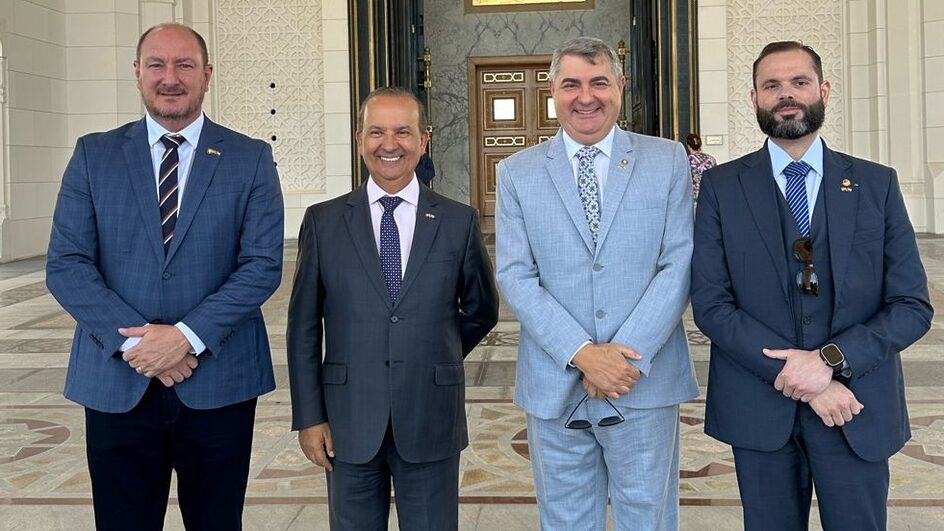 Mauro, Jorginho, Antídio e Seif