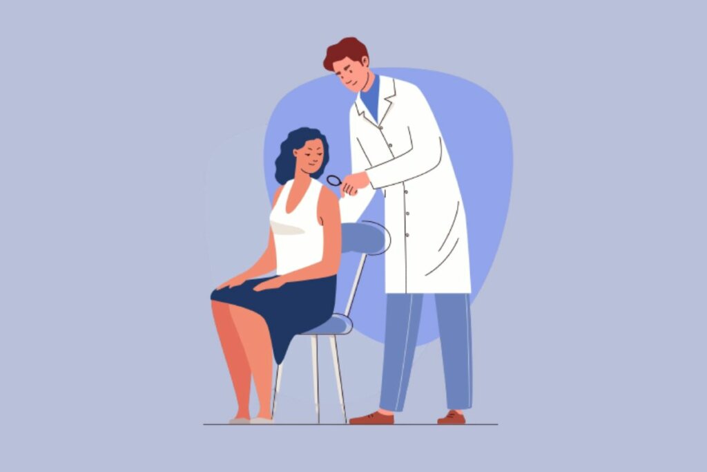 Tratamento precoce contra psoríase pode reduzir o risco de doenças cardiovasculares (Imagem: charactervectorart | Shutterstock)