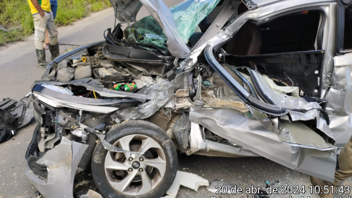Idosa tem parada cardíaca após grave acidente de trânsito em Navegantes e é socorrida