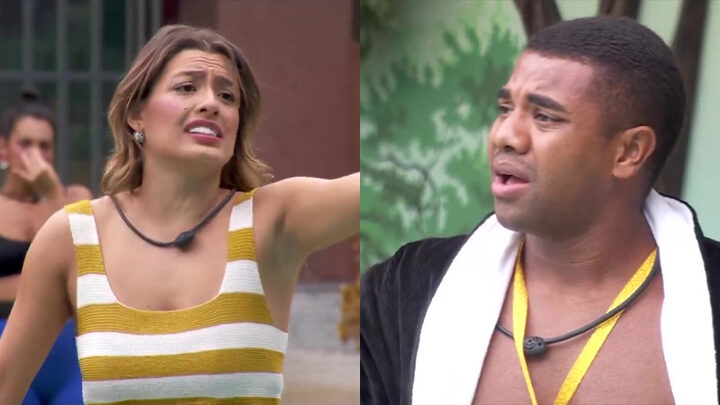 Beatriz e Davi brigam aos berros no BBB 24: "Você é egoísta", dispara brother