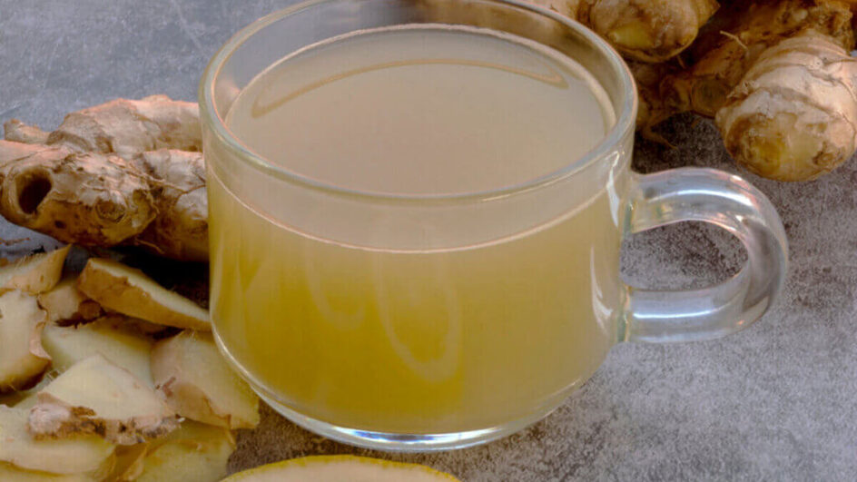 Chá de gengibre com limão (Imagem: Narong Jhanwattana | Shutterstock)