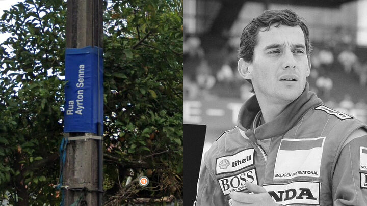 Cidades de SC com ruas que levam o nome de Ayrton Senna