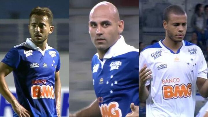 Cruzeiro campeão da Série A de 2014 (Foto: Premiere, Reprodução)