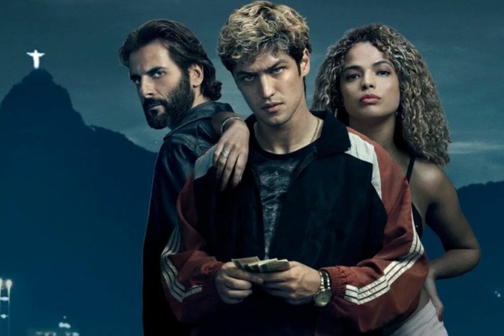 ‘DOM’ conta a história de um policial que tenta salvar o filho do crime (Imagem: Reprodução digital | Prime Video)