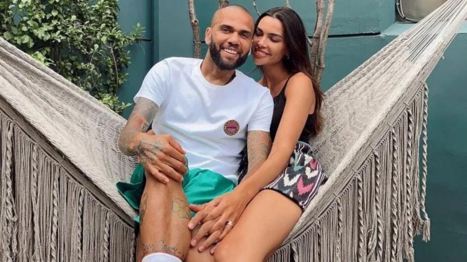 Daniel Alves e Joana Sanz (Foto: Instagram, Reprodução)