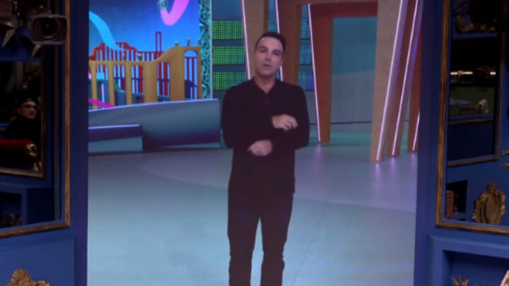Entenda motivo da “bronca” que Tadeu Schmidt deu em sister “Cuidado com a brincadeira” (5)