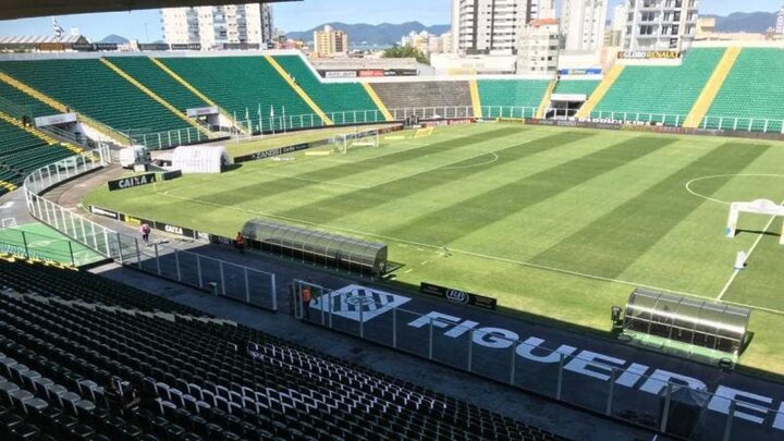 Estádio Orlando Scarpelli (Foto: Paulo Branchi, CBN Floripa, Arquivo)