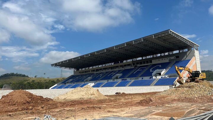 Estádio e CT do Barra (Foto: Bruno Atanazio, ge)