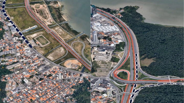 Evento esportivo provoca alterações no trânsito de Florianópolis neste domingo