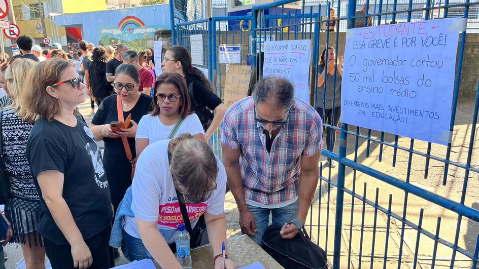 Greve dos professores