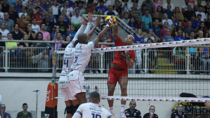 Joinville Sesi-Bauru Semifinal Superliga Masculina de Vôlei