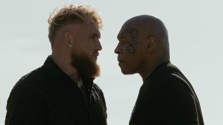 Mike Tyson x Jake Paul (Foto: @jakepaul, Instagram, Reprodução)
