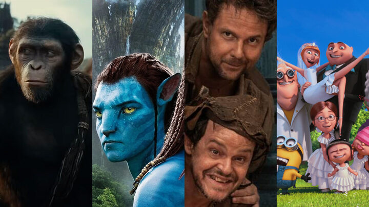 Planeta dos Macacos, Avatar, O Auto da Compadecida e Meu Malvado Favorito.