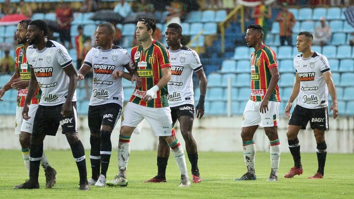 Sampaio Corrêa x Figueirense (Foto: Ronald Felipe, Sampaio Corrêa)