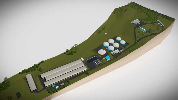 Primeira usina de biometano de SC pode ser pontapé inicial para "corredor verde"