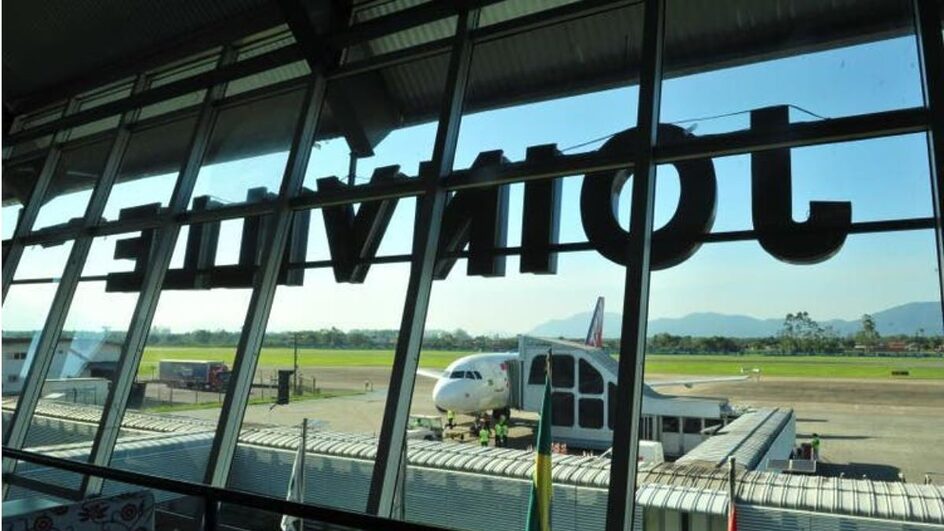 Aeroporto de Joinville prevê melhorias para aumentar capacidade ainda em 2024