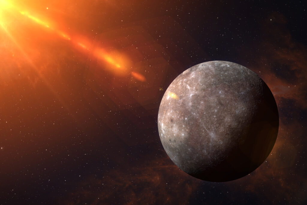 Mercúrio possui grande influência na astrologia (Imagem: Nasa Images | Shutterstock)