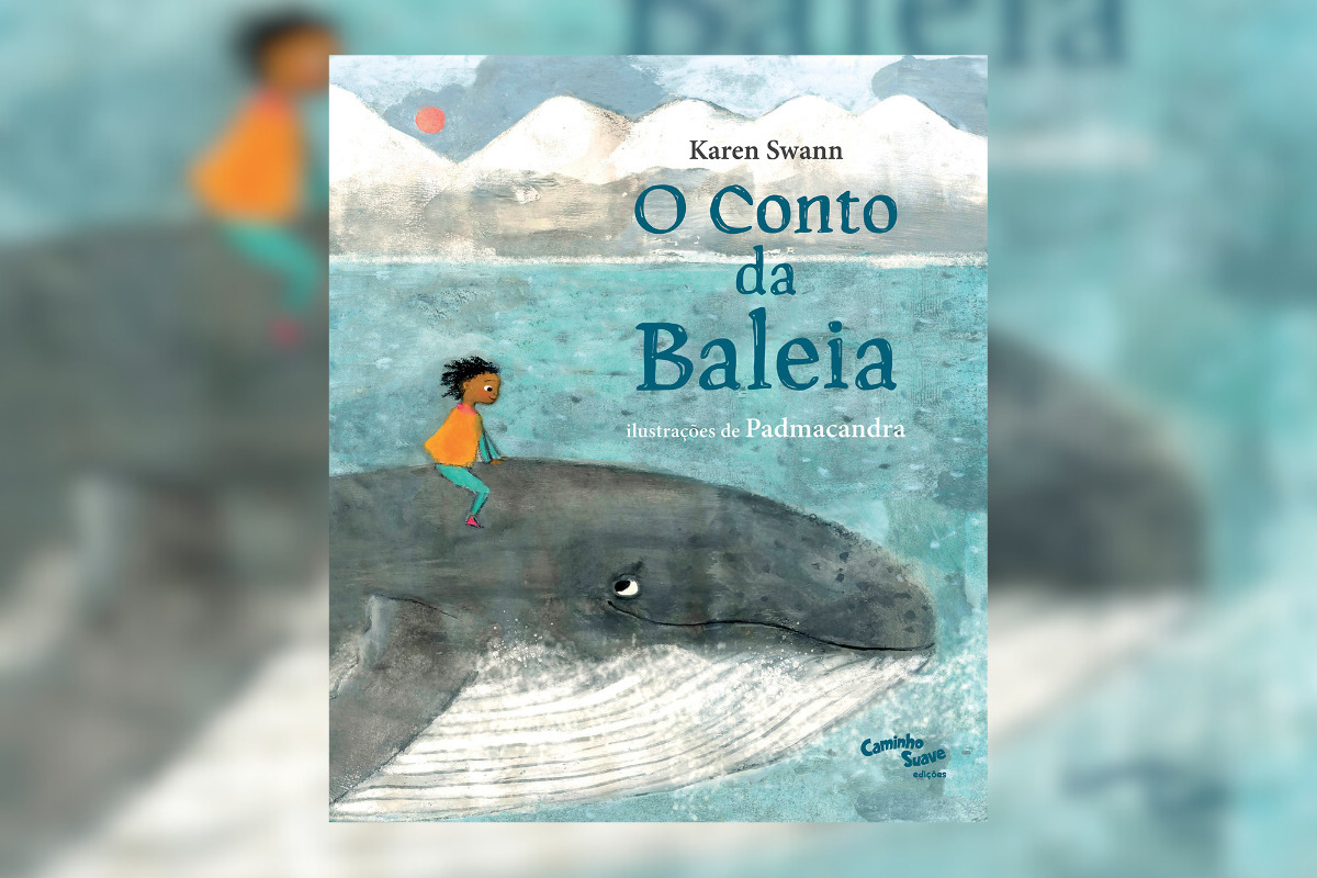 Capa do livro "O Conto da Baleia"
