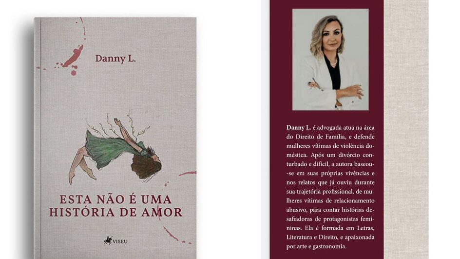 a advogada catarinense Danielle Leite escreveu o livro “Esta não é uma história de amor