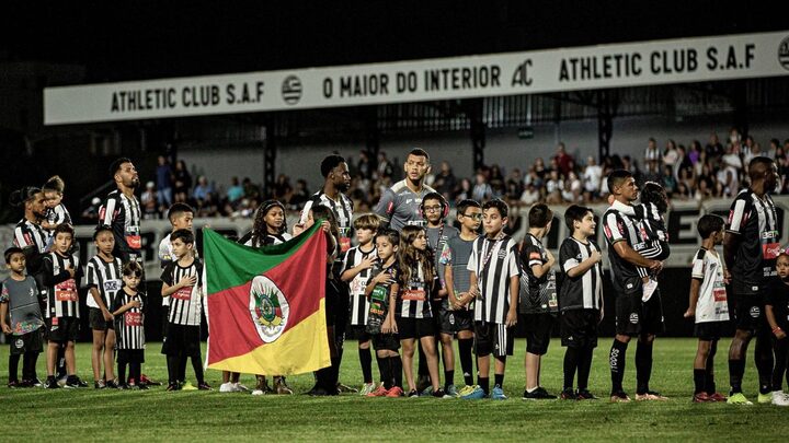 Athletic doará renda do jogo para vítimas das chuvas no Rio Grande do Sul (Foto: Maurício Costa, BH Foto, Athletic)