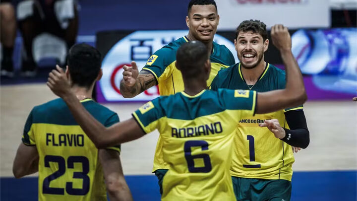 Brasil x Sérvia na Liga das Nações de Vôlei Masculino Onde assistir e horário