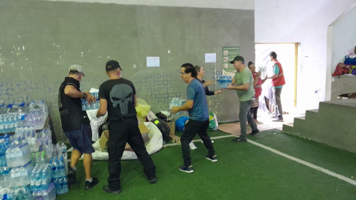 Cruz vermelha já arrecadou toneladas de doações em Criciúma